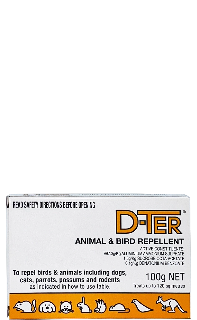 D-TER Animal & Bird Repellent 100gm